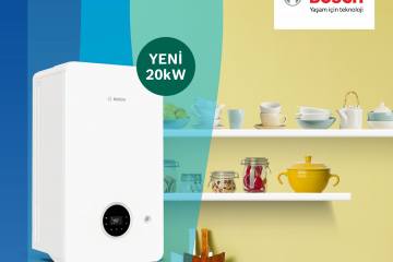 Bosch, 20 kW Kapasiteli Condens 2200i W Modelini Piyasaya Sundu