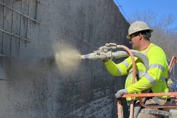 Beton Uygulamaları ve Kimyasal Katkıların Etkisi / "Püskürtme Beton Uygulamaları"