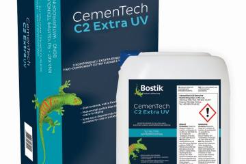 Bostik’ten Extra Esnek, UV Dayanımlı Yeni Su Yalıtım Harcı: CEMENTECH C2 EXTRA UV